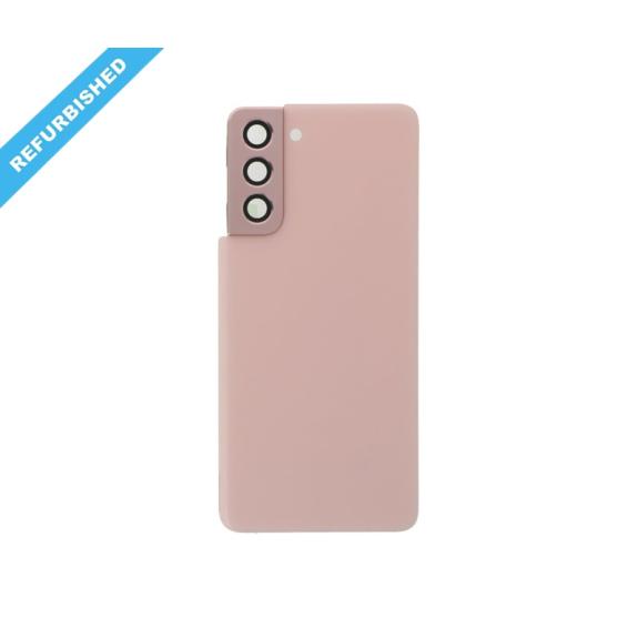 Tapa para Samsung Galaxy S21 5G rosa con lente | REFURBISHED