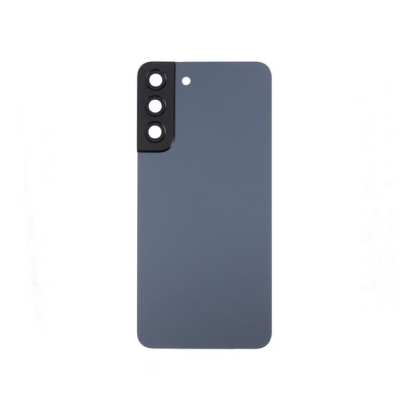 Tapa para Samsung Galaxy S22+ 5G con embellecedor azul