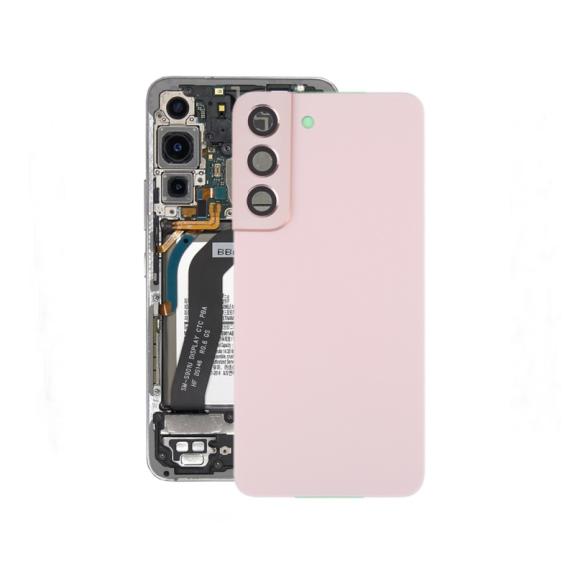 Tapa para Samsung Galaxy S22 5G con embellecedor dorado