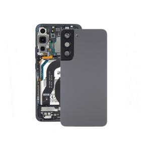 Tapa para Samsung Galaxy S22+ 5G con embellecedor gris