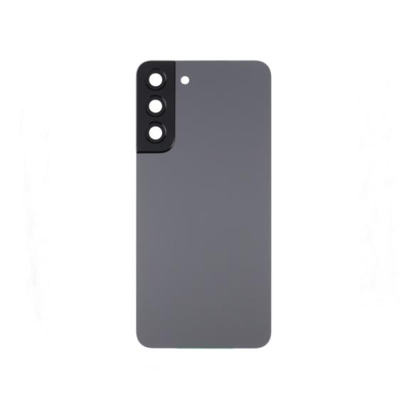 Tapa para Samsung Galaxy S22+ 5G con embellecedor gris