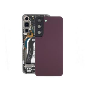 Tapa para Samsung Galaxy S22 5G con embellecedor morado