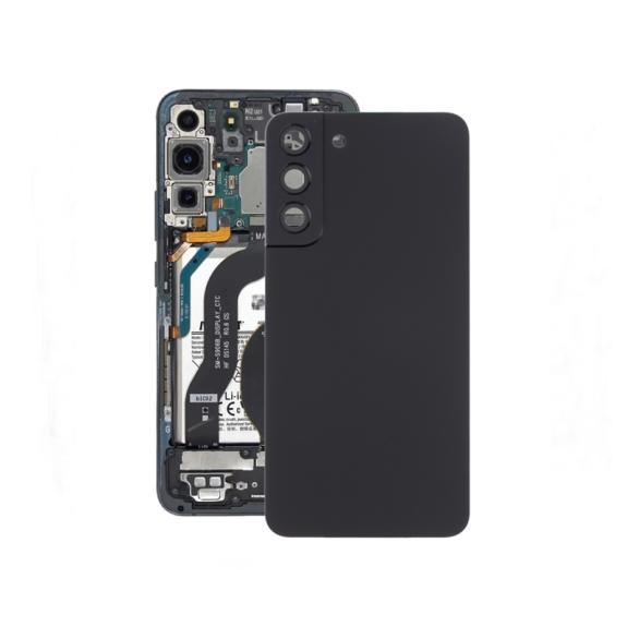 Tapa para Samsung Galaxy S22+ 5G con embellecedor negro