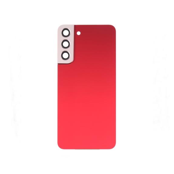 Tapa para Samsung Galaxy S22+ 5G con embellecedor rojo