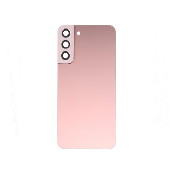 Tapa para Samsung Galaxy S22+ 5G con embellecedor rosa