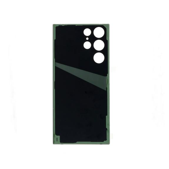 Tapa para Samsung Galaxy S22 Ultra 5G negro con adhesivo