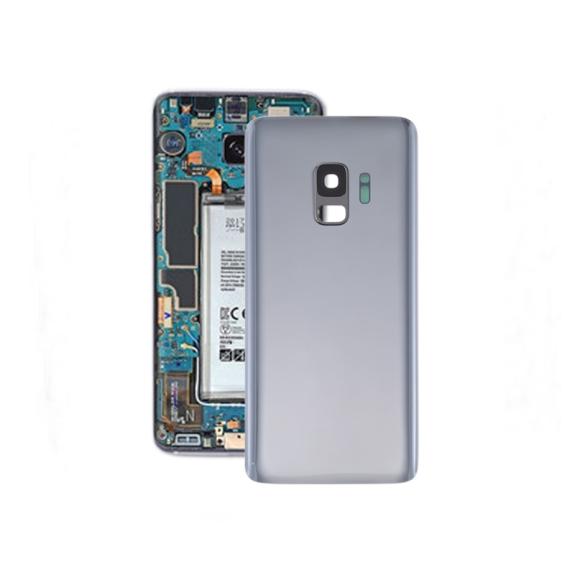 Tapa para Samsung Galaxy S9 gris con lente