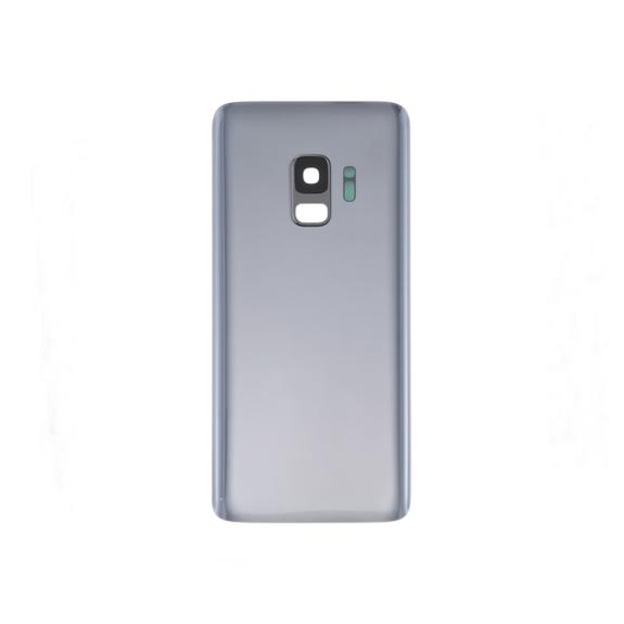 Tapa para Samsung Galaxy S9 gris con lente