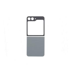 Tapa para Samsung Galaxy Z Flip5 gris con adhesivo
