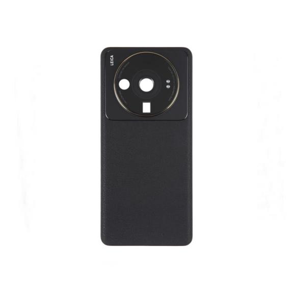 Tapa para Xiaomi 12S Ultra con embellecedor negro