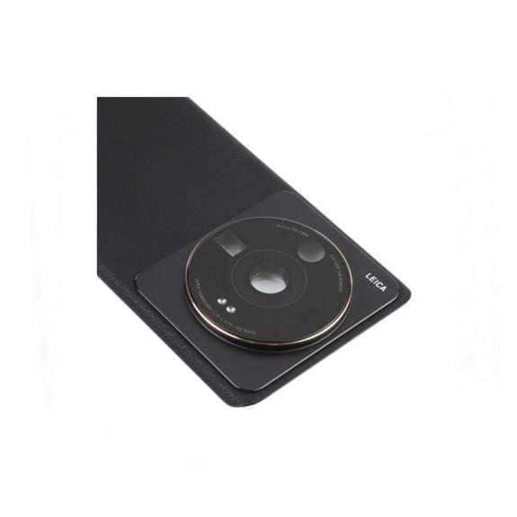 Tapa para Xiaomi 12S Ultra con embellecedor negro