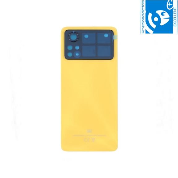 Tapa para Xiaomi Poco X4 Pro 5G amarillo EXCELLENT