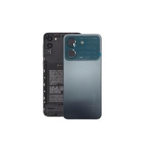Tapa Para ZTE Blade A54 en color gris