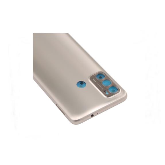 Tapa para Motorola G60 / G40 Fusion plateado