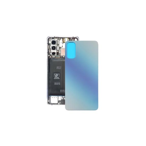 TAPA TRASERA BATERIA PARA OPPO RENO4 5G AZUL