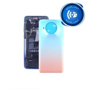 TAPA TRASERA BATERIA PARA XIAOMI REDMI NOTE 9 PRO 5G ROJO-MENTA