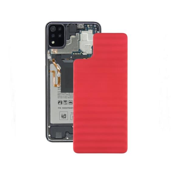 TAPA TRASERA CUBRE BATERIA PARA LG K42 ROJO