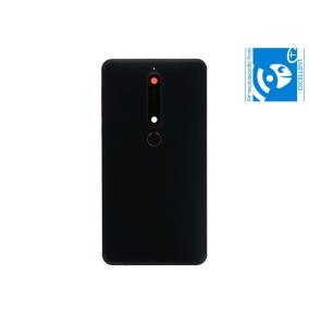 Rear top with accessories for Nokia 6.1 Black (see decrease)