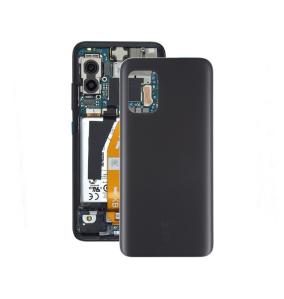 Tapa para Asus Zenfone 8 negro con adhesivo