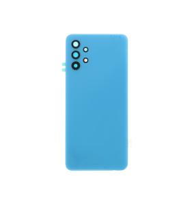 Tapa para Samsung Galaxy A32 5G azul con adhesivo