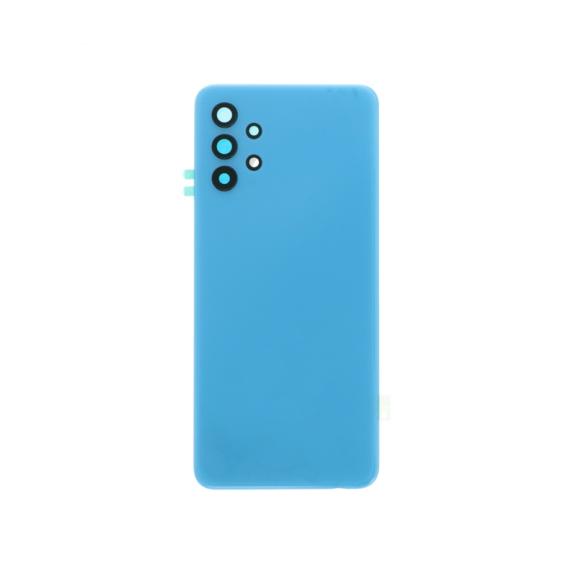 Tapa para Samsung Galaxy A32 5G azul con adhesivo