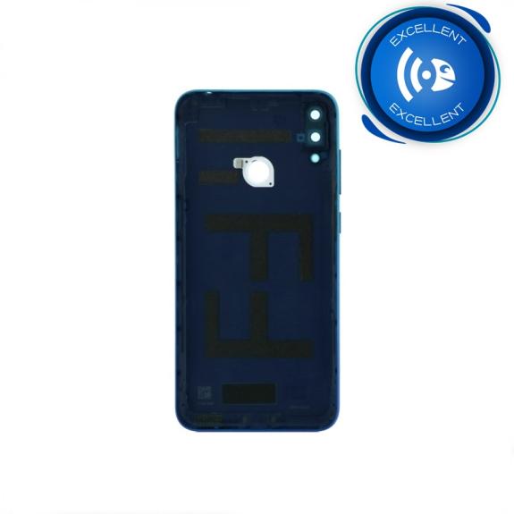 TAPA TRASERA CON LENTE PARA HUAWEI Y7 2019 / Y7 PRIME 2019 AZUL