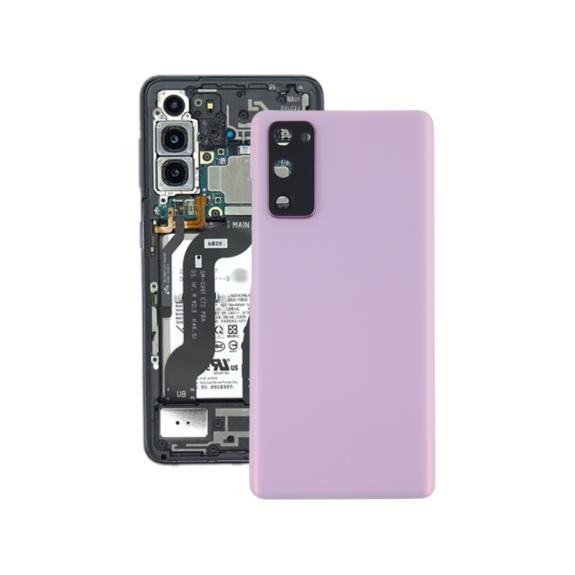 Tapa para Samsung Galaxy S20 FE / S20 FE 5G purpura con lente