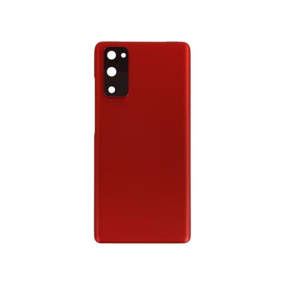 Tapa para Samsung Galaxy S20 FE / S20 FE 5G rojo con lente