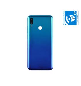 Rear top with lens and adhesive for Huawei P Smart 2019 Blue