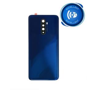 TAPA TRASERA CON LENTE Y ADHESIVO PARA REALME X2 PRO AZUL