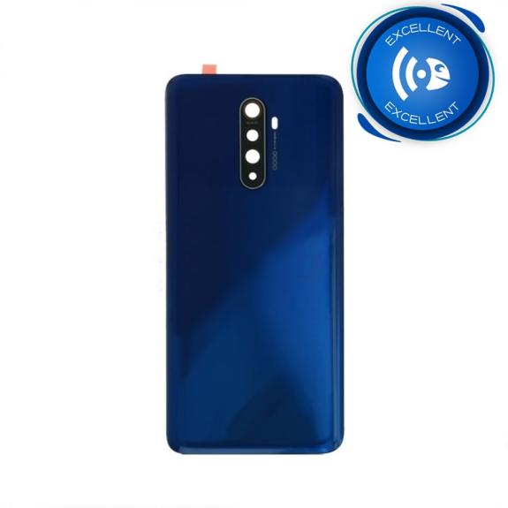 TAPA TRASERA CON LENTE Y ADHESIVO PARA REALME X2 PRO AZUL