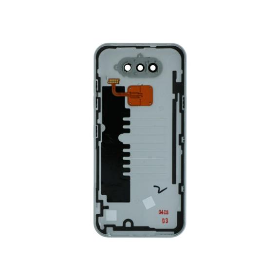 TAPA TRASERA CON LENTE Y SENSOR FINGERPRINT PARA LG K31 PLATA