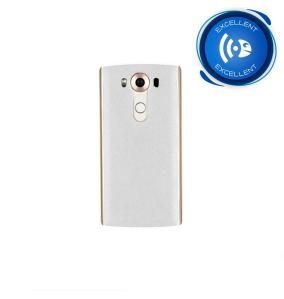 TAPA TRASERA CUBRE BATERIA CON ADHESIVO NFC PARA LG V10 BLANCO