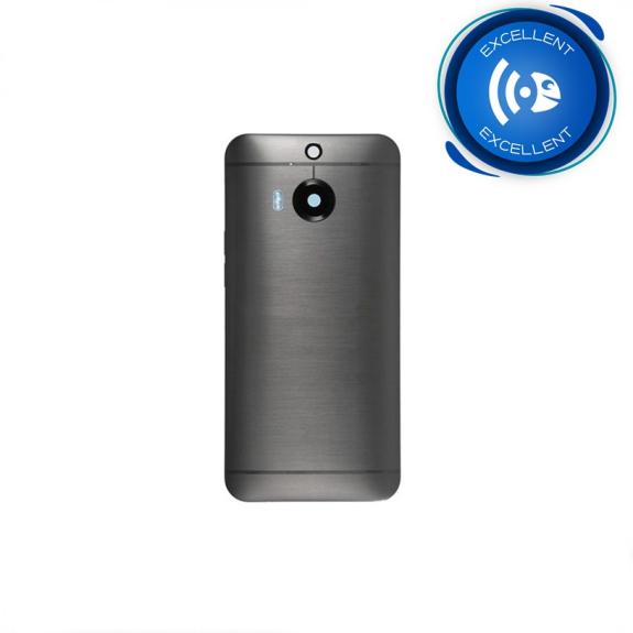 TAPA TRASERA CUBRE BATERIA CON BOTONES PARA HTC M9 PLUS GRIS