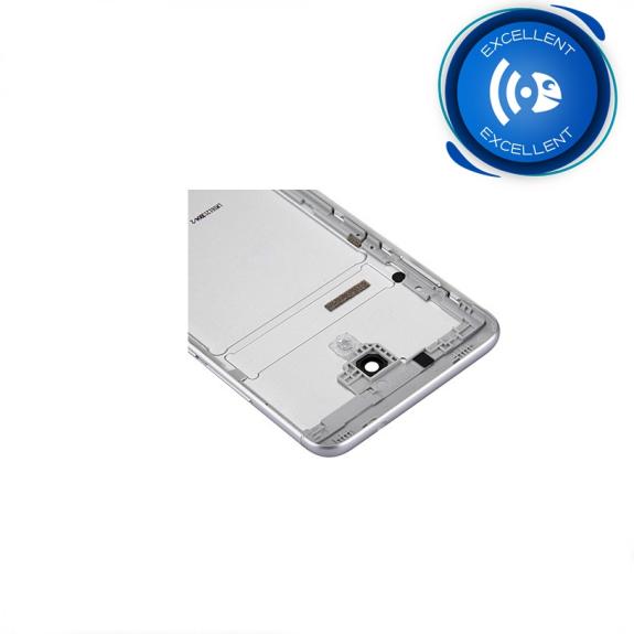 TAPA TRASERA CUBRE BATERIA CON EMBELLECEDOR PARA MEIZU M5S PLATA