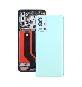 TAPA TRASERA CUBRE BATERIA CON LENTE CAMARA PARA ONEPLUS 9R AZUL