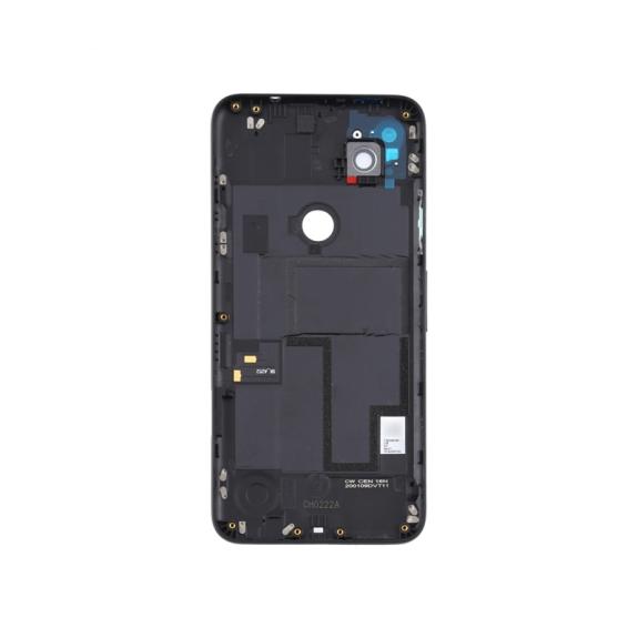 TAPA TRASERA CUBRE BATERIA CON LENTE PARA GOOGLE PIXEL 4A NEGRO