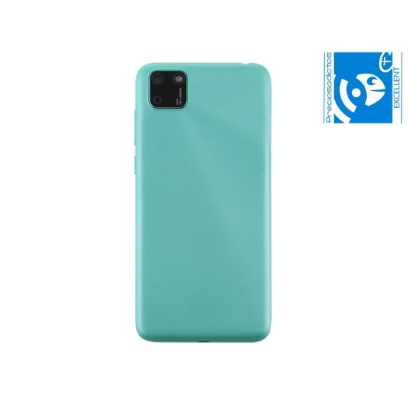 Tapa para Huawei Y5P verde con lente EXCELLENT