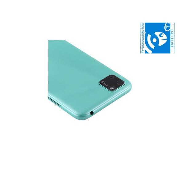 Tapa para Huawei Y5P verde con lente EXCELLENT