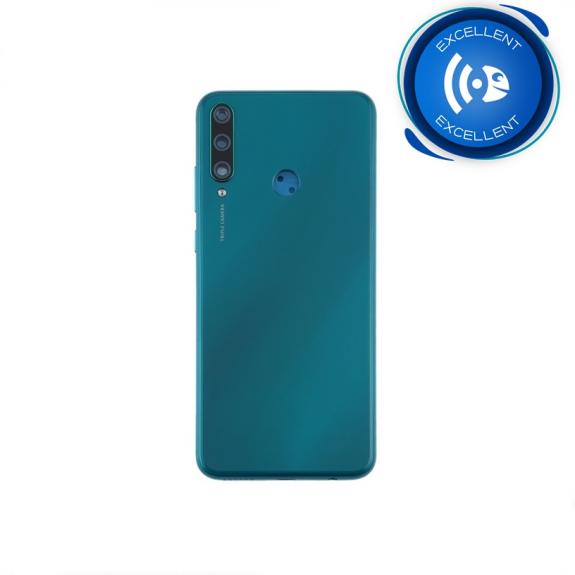TAPA TRASERA CUBRE BATERIA CON LENTE PARA HUAWEI Y6P VERDE