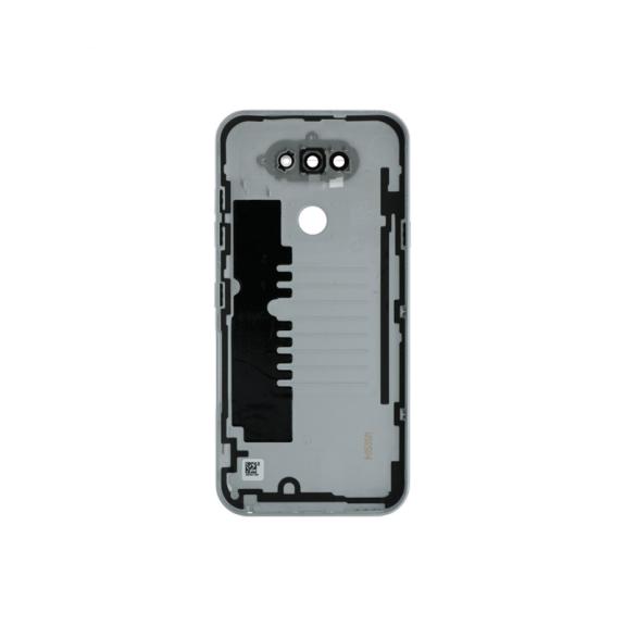 TAPA TRASERA CUBRE BATERIA CON LENTE PARA LG K31 PLATA