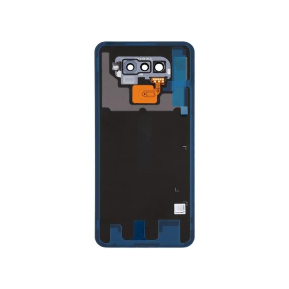 TAPA TRASERA CUBRE BATERIA CON LENTE PARA LG Q70 NEGRO