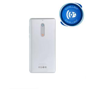 TAPA TRASERA CUBRE BATERIA CON LENTE PARA NOKIA 5 BLANCO