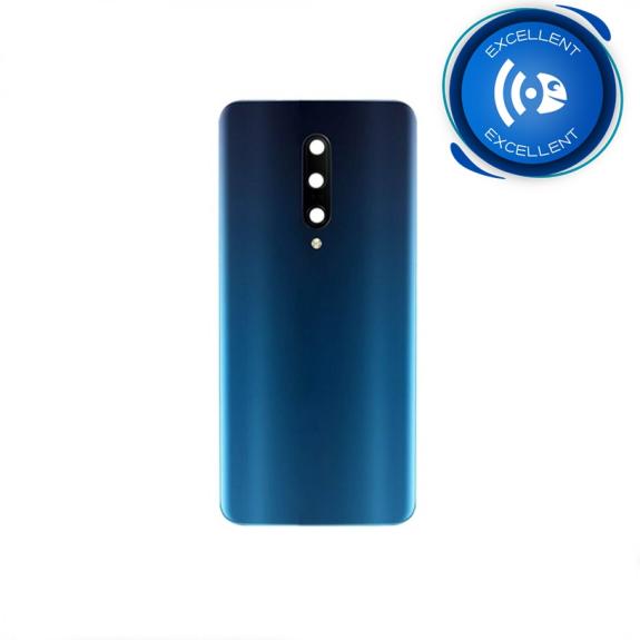 TAPA TRASERA CUBRE BATERIA CON LENTE PARA ONEPLUS 7 PRO AZUL