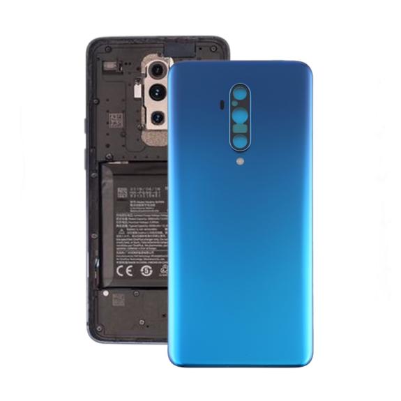 TAPA TRASERA CUBRE BATERIA CON LENTE PARA ONEPLUS 7T PRO AZUL