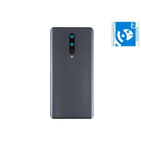 TAPA TRASERA CUBRE BATERIA CON LENTE PARA ONEPLUS 8 NEGRO