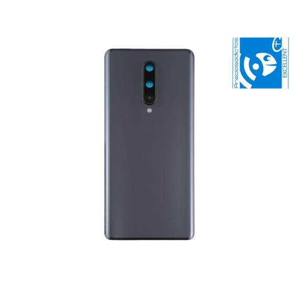 TAPA TRASERA CUBRE BATERIA CON LENTE PARA ONEPLUS 8 NEGRO