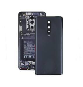 TAPA TRASERA CUBRE BATERIA CON LENTE PARA ONEPLUS 8 NEGRO