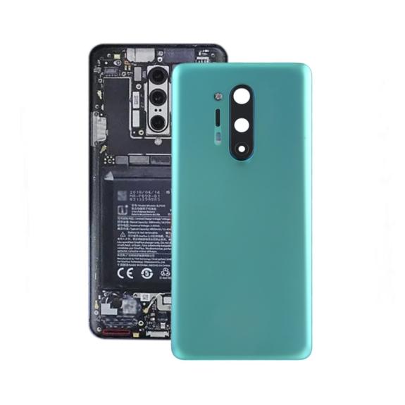 TAPA TRASERA CUBRE BATERIA CON LENTE PARA ONEPLUS 8 PRO VERDE