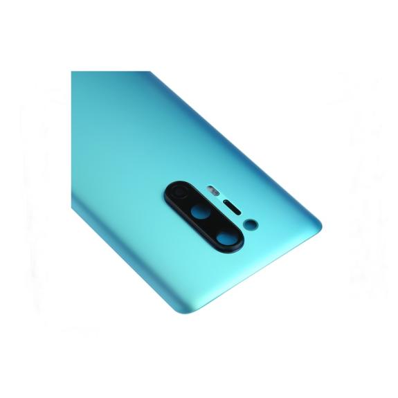 TAPA TRASERA CUBRE BATERIA CON LENTE PARA ONEPLUS 8 PRO VERDE